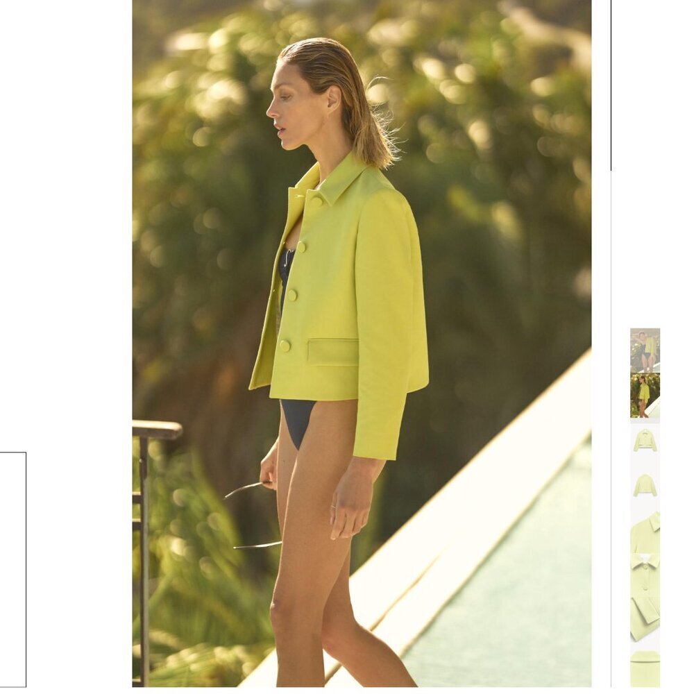 ZW COLLECTION SHORT JACKET WITH POCKETS Size M NEW WITH TAG! - Picture 2 of 8